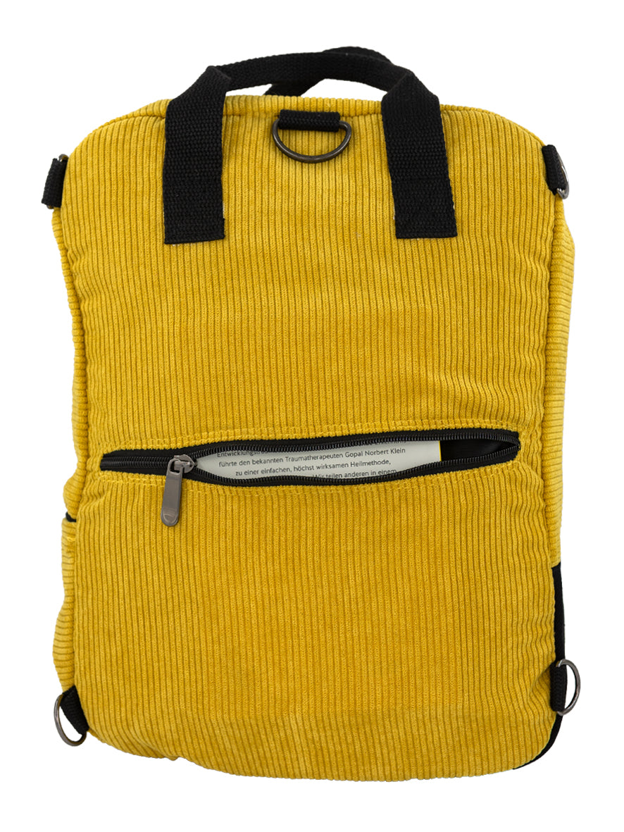 4in1 Tasche Kurt - Gelb / Schwarz