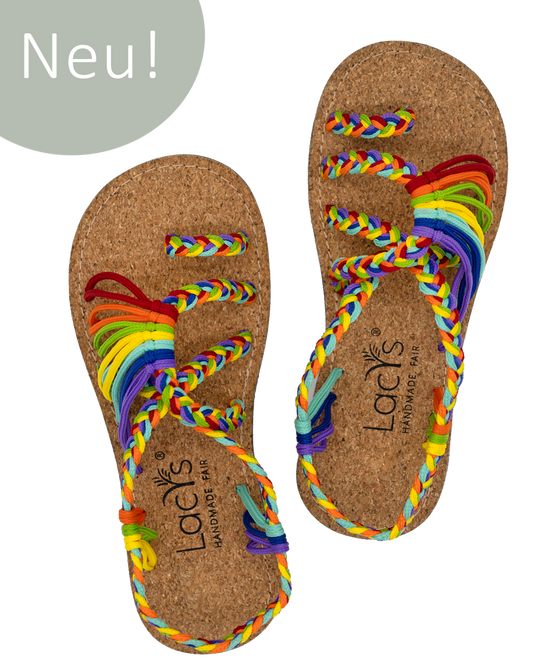 Breite Sandale Pride